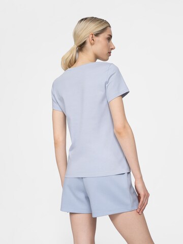 4F T-Shirt in Blau