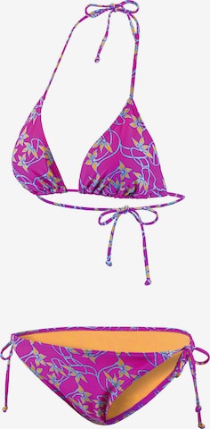 BECO the world of aquasports Triangel Bikini 'Catching Dreams' in Pink: predná strana