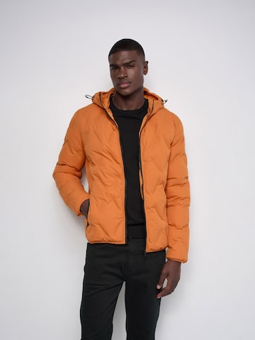Salsa Jeans Winterjacke in Orange: Vorderseite