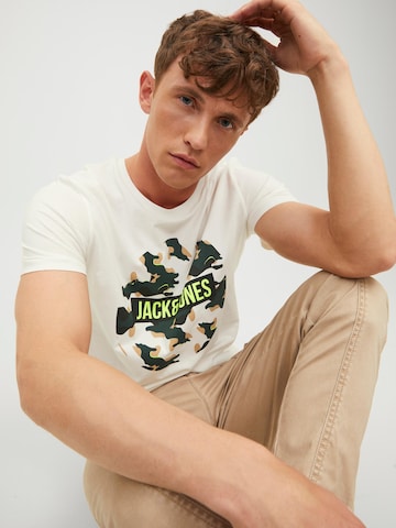 JACK & JONES - Camiseta 'RAMP' en blanco