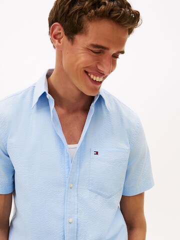 Coupe regular Chemise TOMMY HILFIGER en bleu
