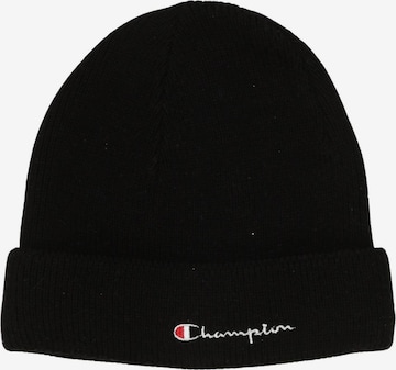 Champion Authentic Athletic Apparel Hat & Cap in One size in Black: front