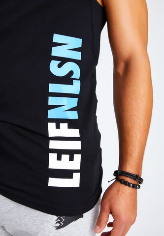 Leif Nelson Gym-Stringer in Schwarz