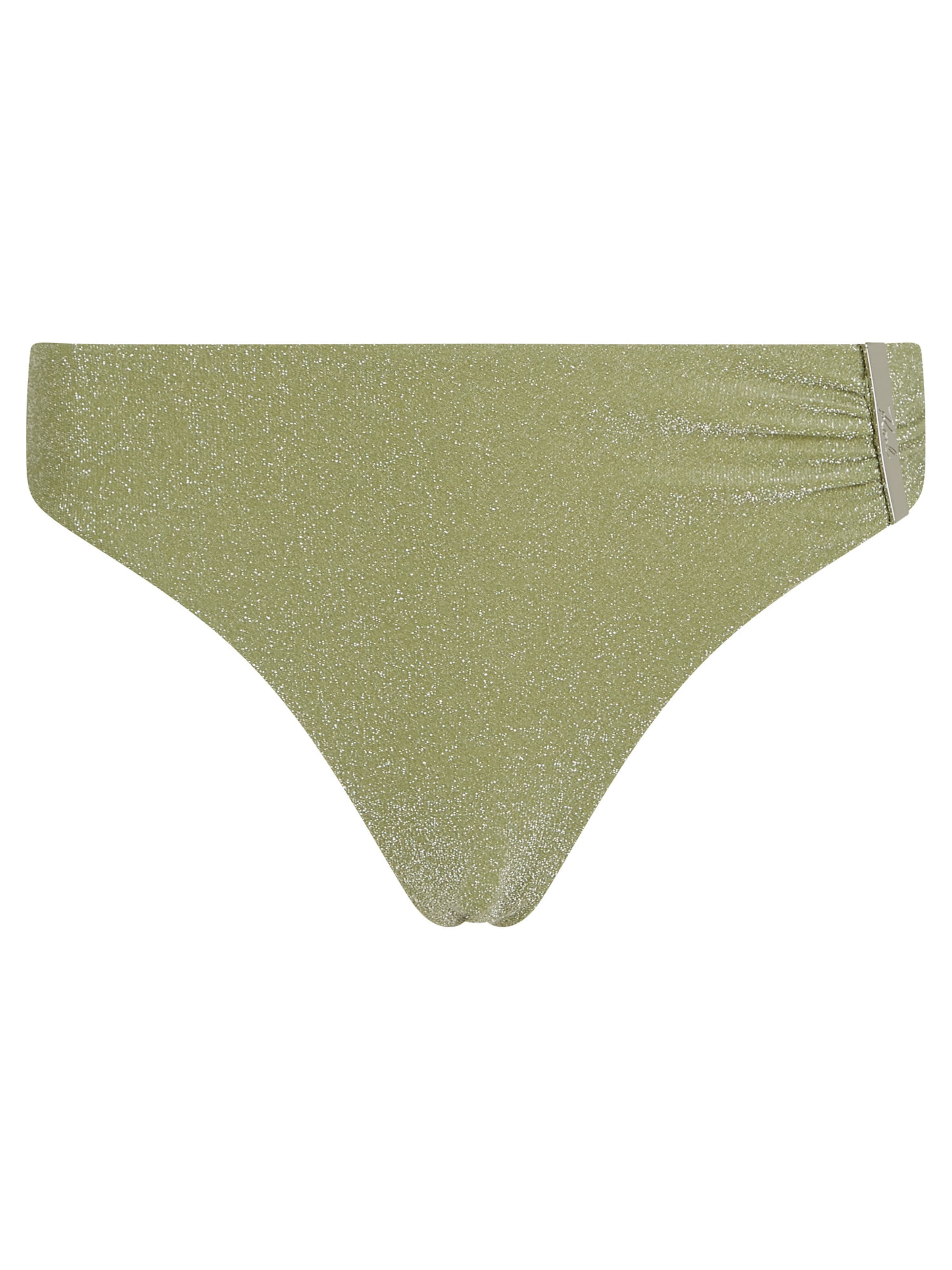 Karl Lagerfeld Σλιπ μπικίνι σε πράσινο: μπροστά