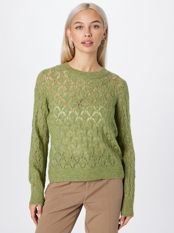 JDY Sweater 'LETTY' in Green: front