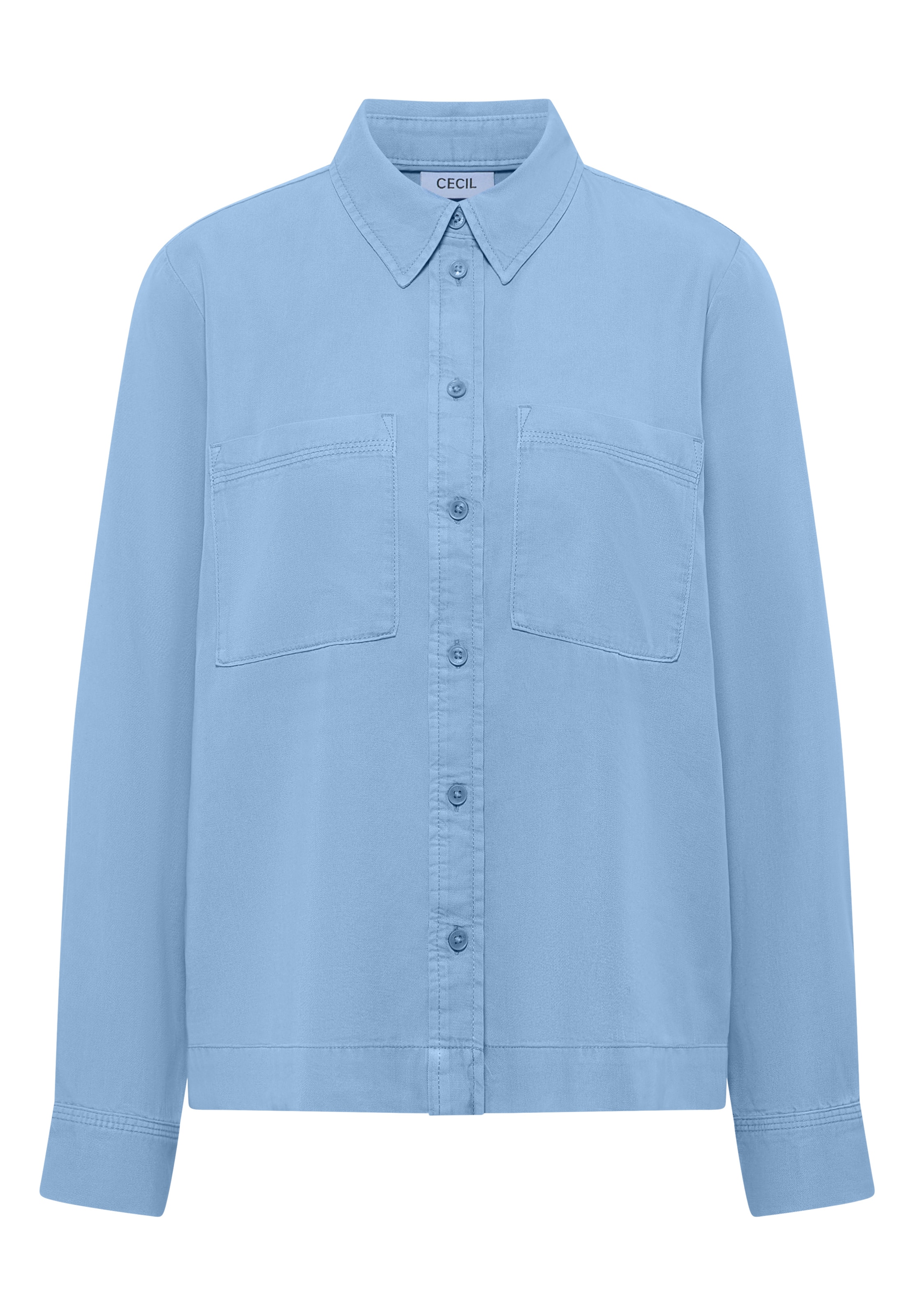 CECIL Blouse in Blue: front