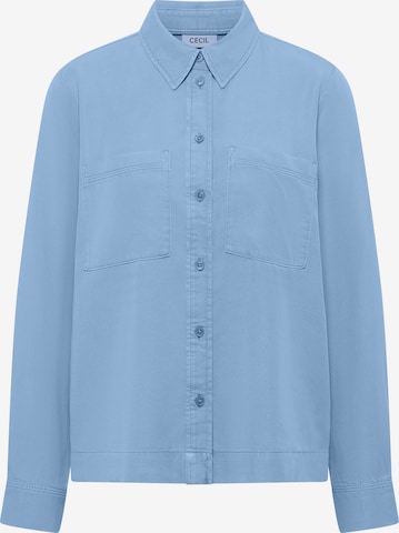 CECIL Blouse in Blue: front