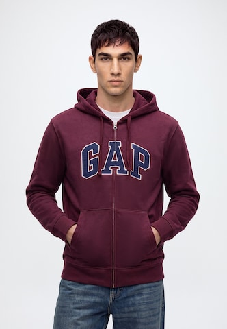 GAP - Casaco em moletão em vermelho: frente
