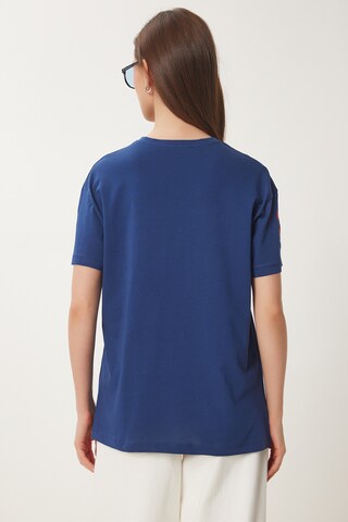 T-shirt Happiness İstanbul en bleu