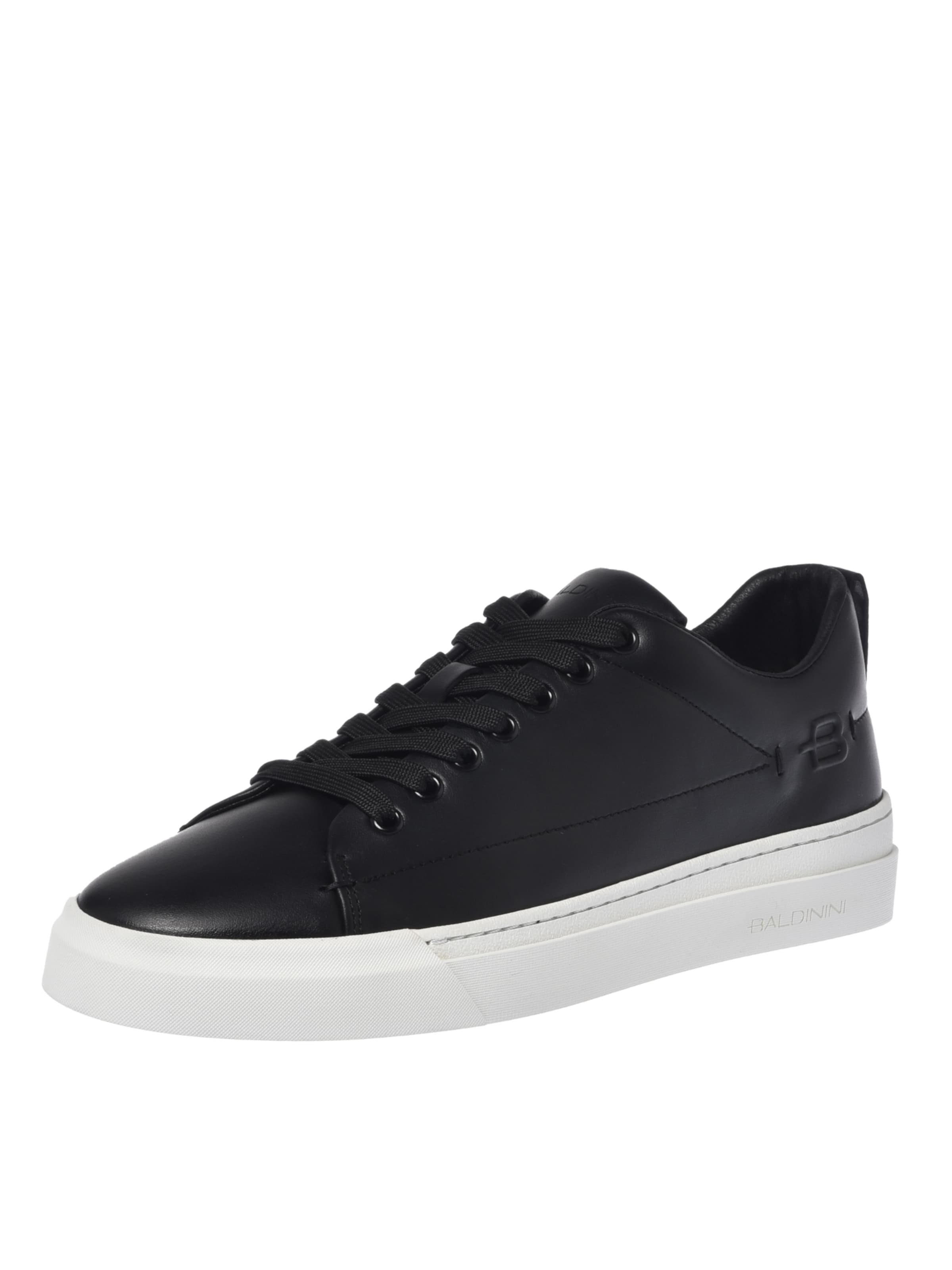 BALDININI Platform trainers in Black: front