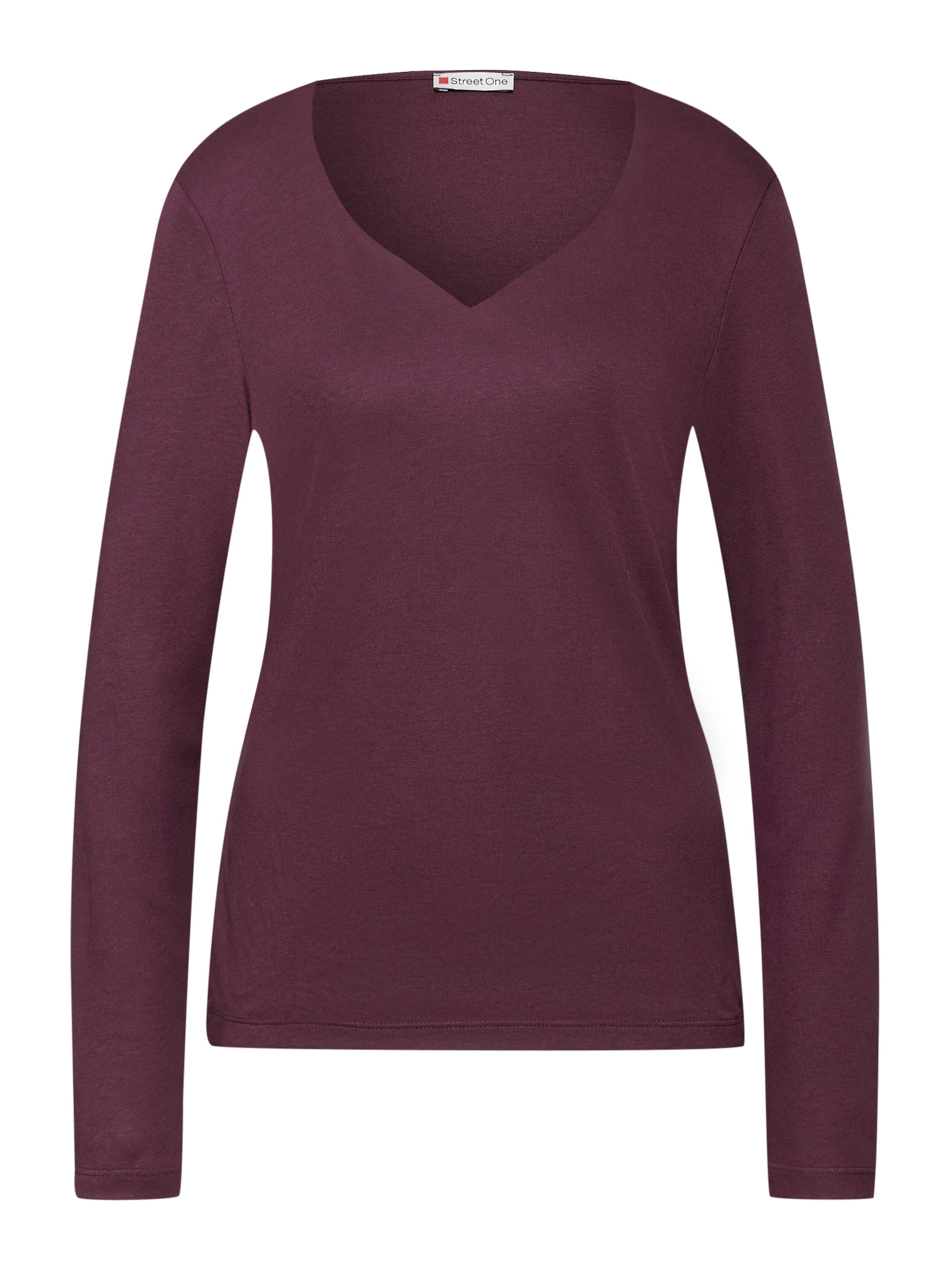 Maglietta di STREET ONE in lilla: frontale