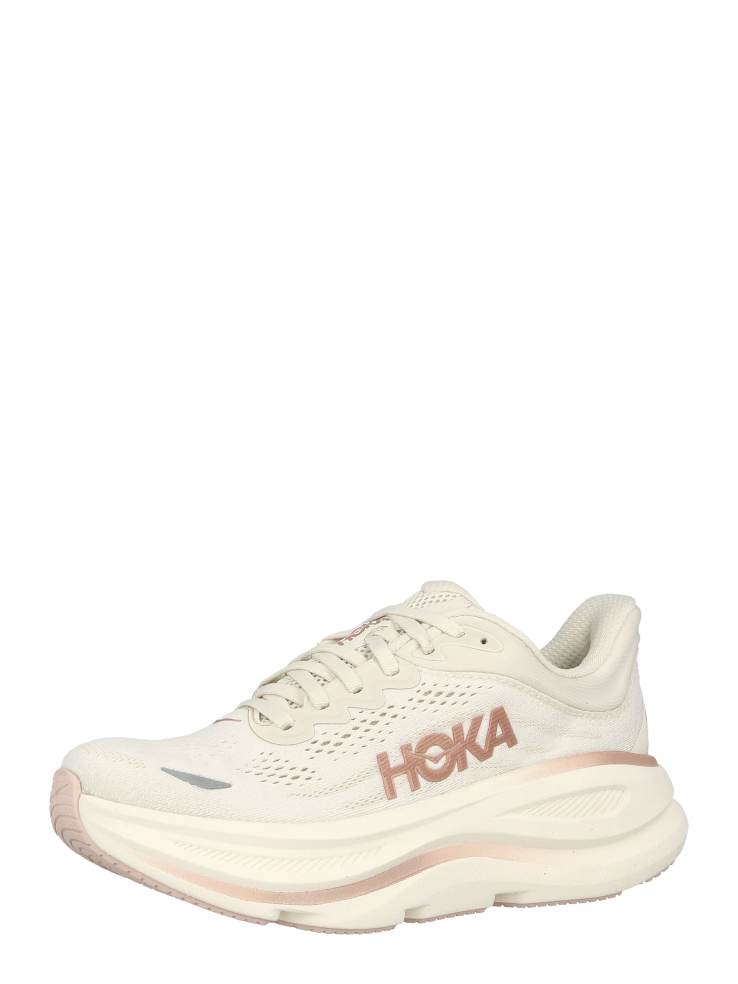HOKA Running shoe 'BONDI 9' in Beige: front