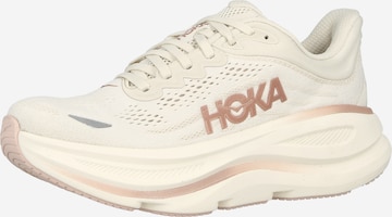 HOKA Running shoe 'BONDI 9' in Beige: front