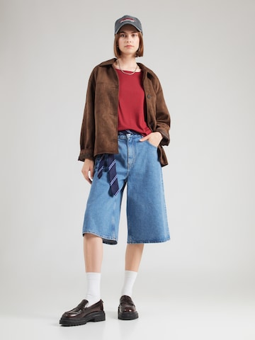 VERO MODA T-shirt 'VMAVA' i röd