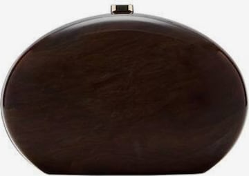 MANGO Clutch in Brown: front