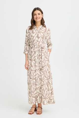 Fransa Blusenkleid 'FRAriana' in Beige: Vorderseite