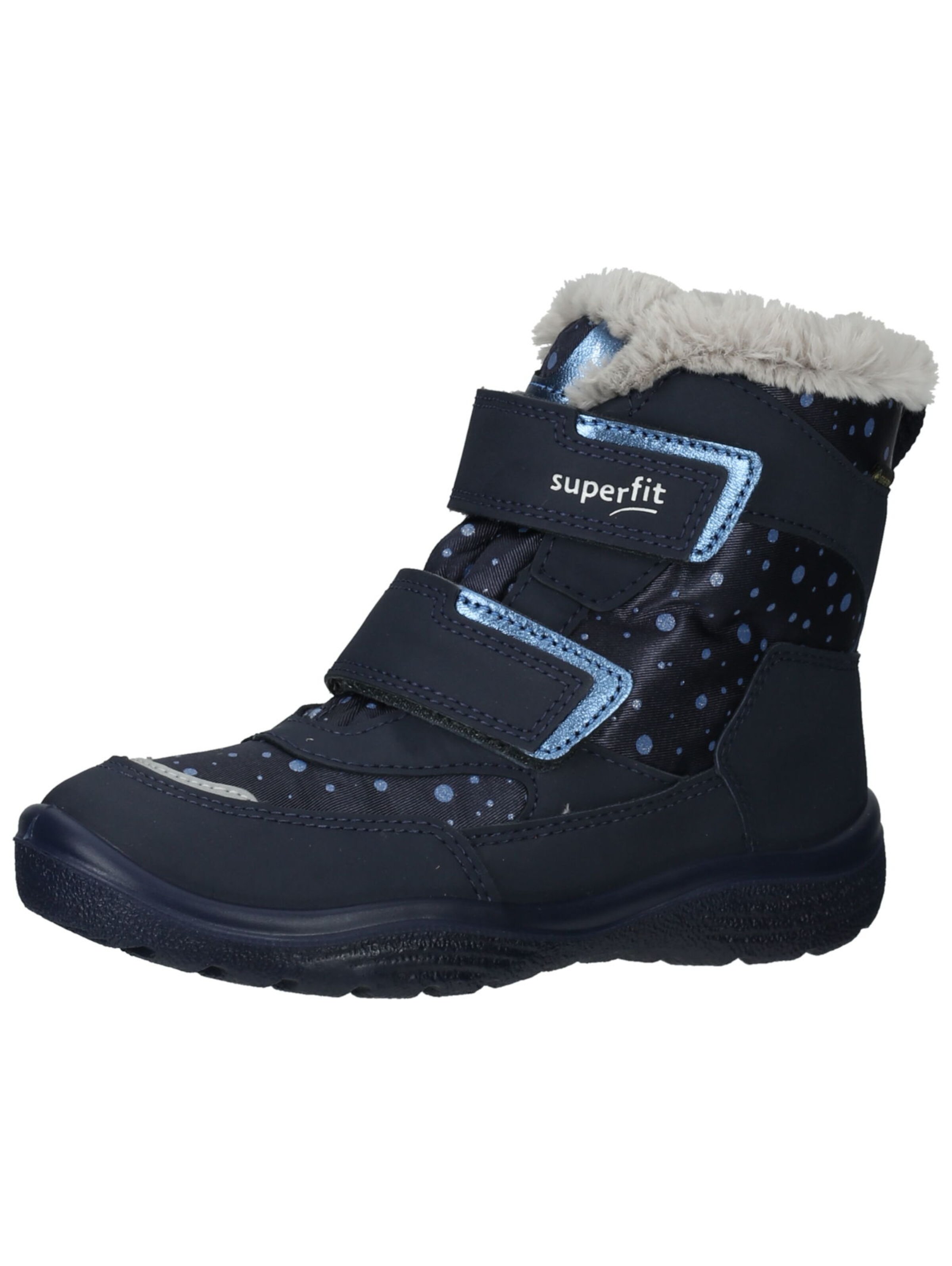 SUPERFIT Snow Boots 'Crystal' in Blue: front