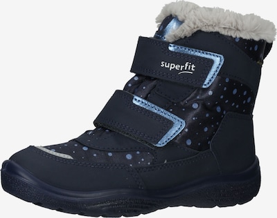 SUPERFIT Boot 'Crystal' in Navy / Light blue / Silver grey / Off white, Item view