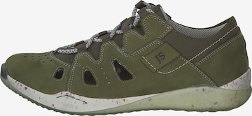 JOSEF SEIBEL Athletic Lace-Up Shoes 'Ricardo 11' in Green