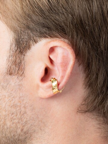 YParis Oorbellen 'Ear cuff Wavy Glory G' in Goud