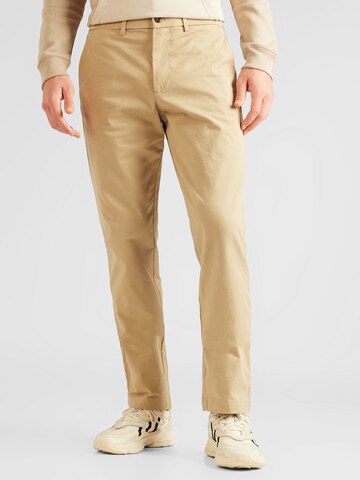 Regular Pantalon chino GAP en beige : devant
