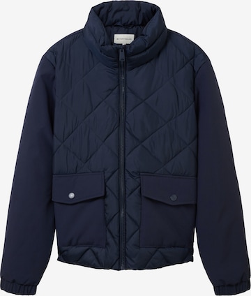 TOM TAILOR Between-season jacket in Blue: front