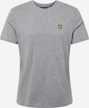 Tricou de la Lyle & Scott pe gri: față