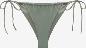 Pull&Bear Bikini bottom in Green: front