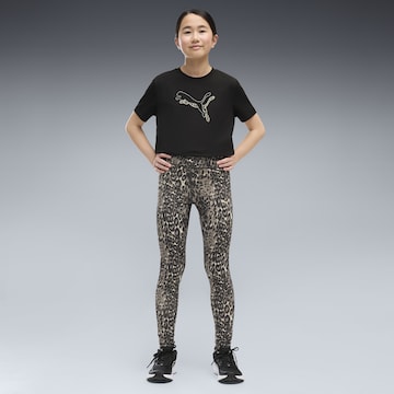 PUMA Regular Leggings in Grijs: voorkant