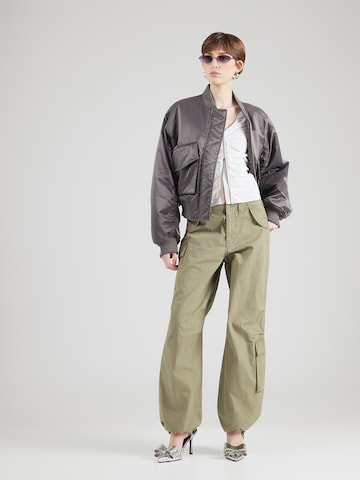 TOPSHOPBarrel Cargo hlače 'CARO' - zelena boja