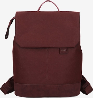 ZWEI Backpack 'OLLI OR13' in Red: front