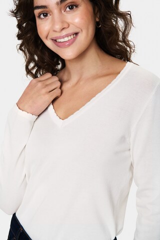 SAINT TROPEZ Sweater in White