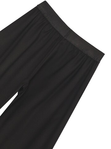 John Richmond Wide Leg Hose 'Skyscraper' in Schwarz