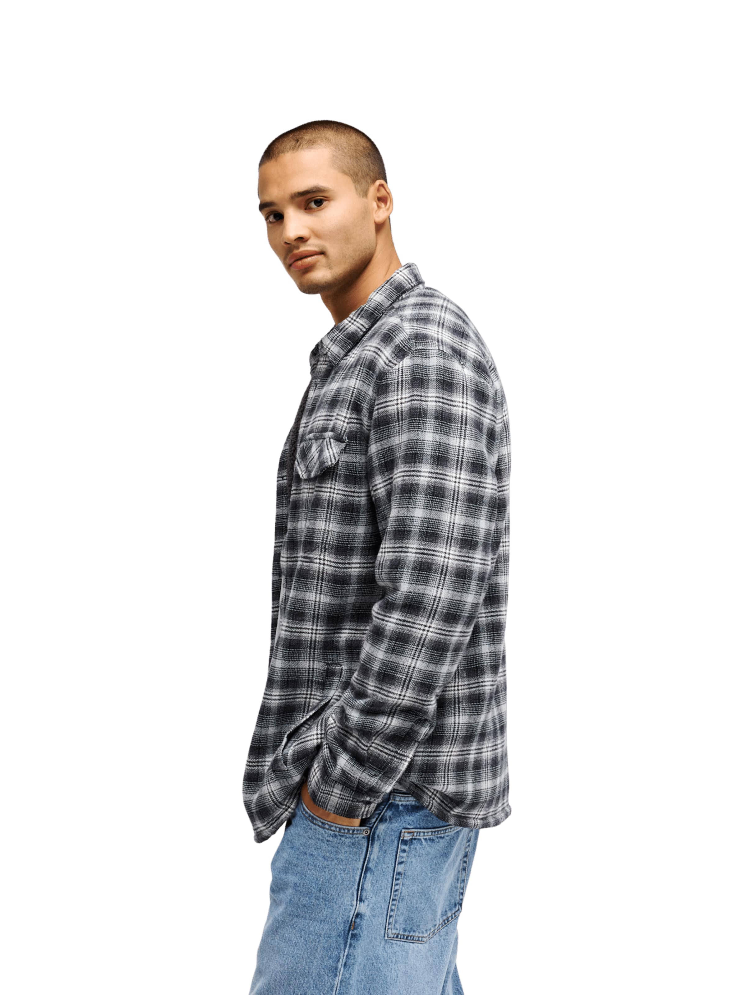 QUIKSILVER Comfort Fit Hemd in Schwarz