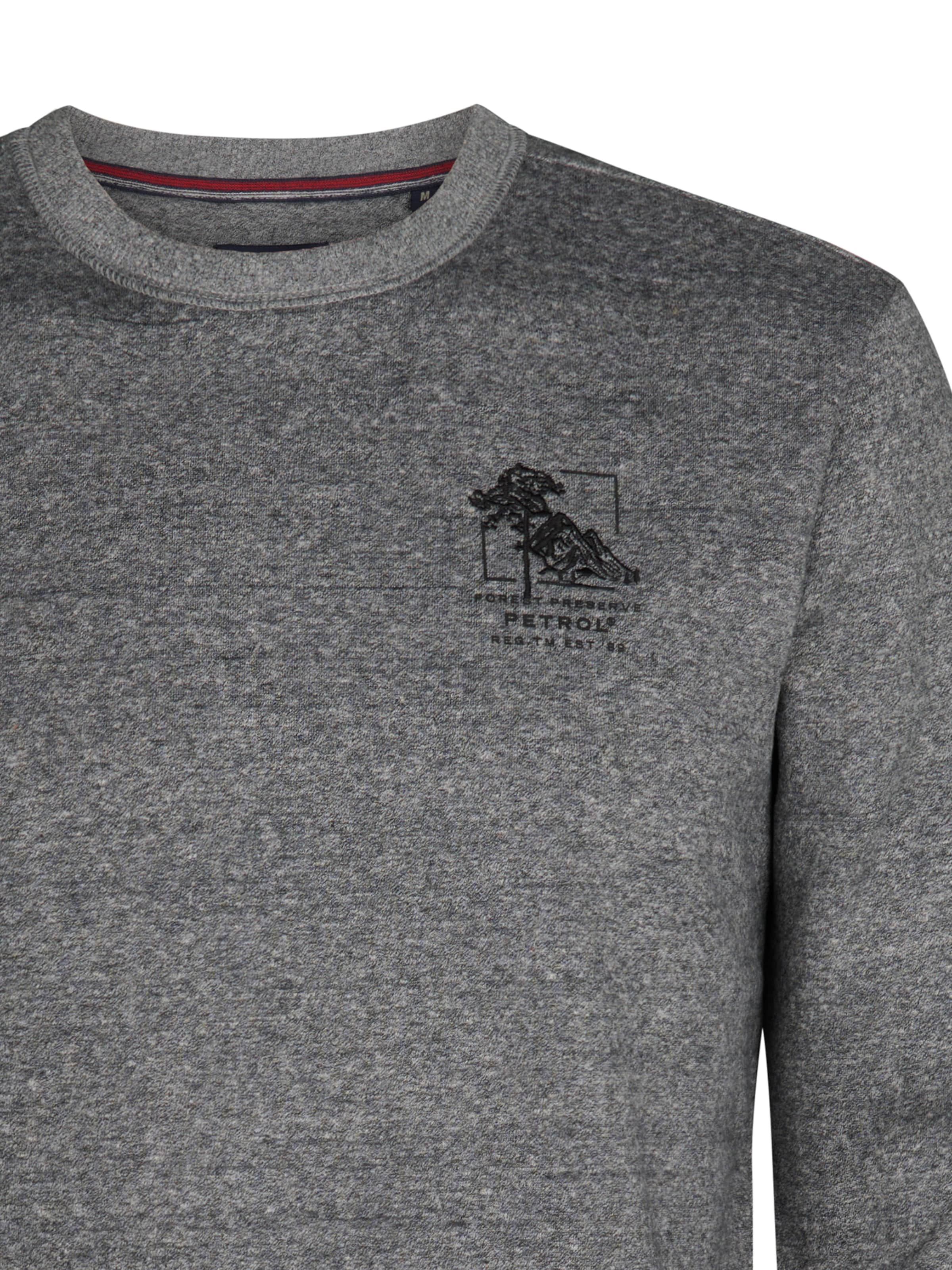 Petrol Industries - Sweatshirt 'Telluride' em cinzento