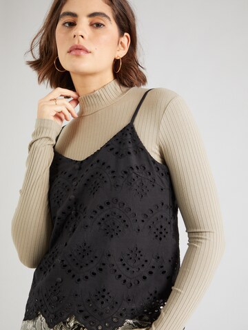 PIECES - Top 'PCVILDE' en negro
