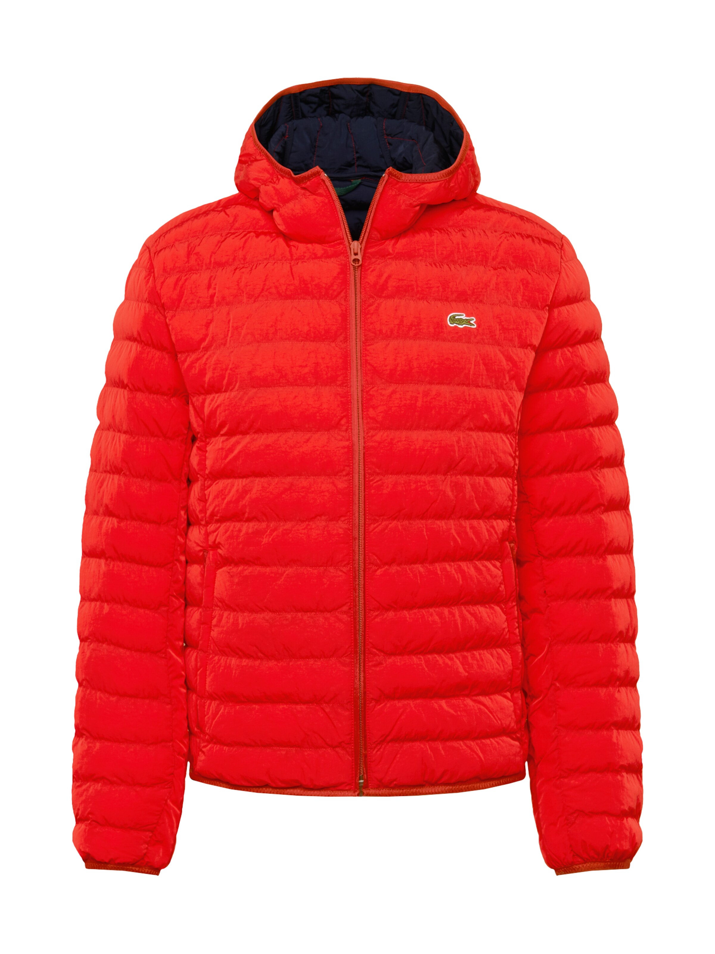 veste rouge lacoste