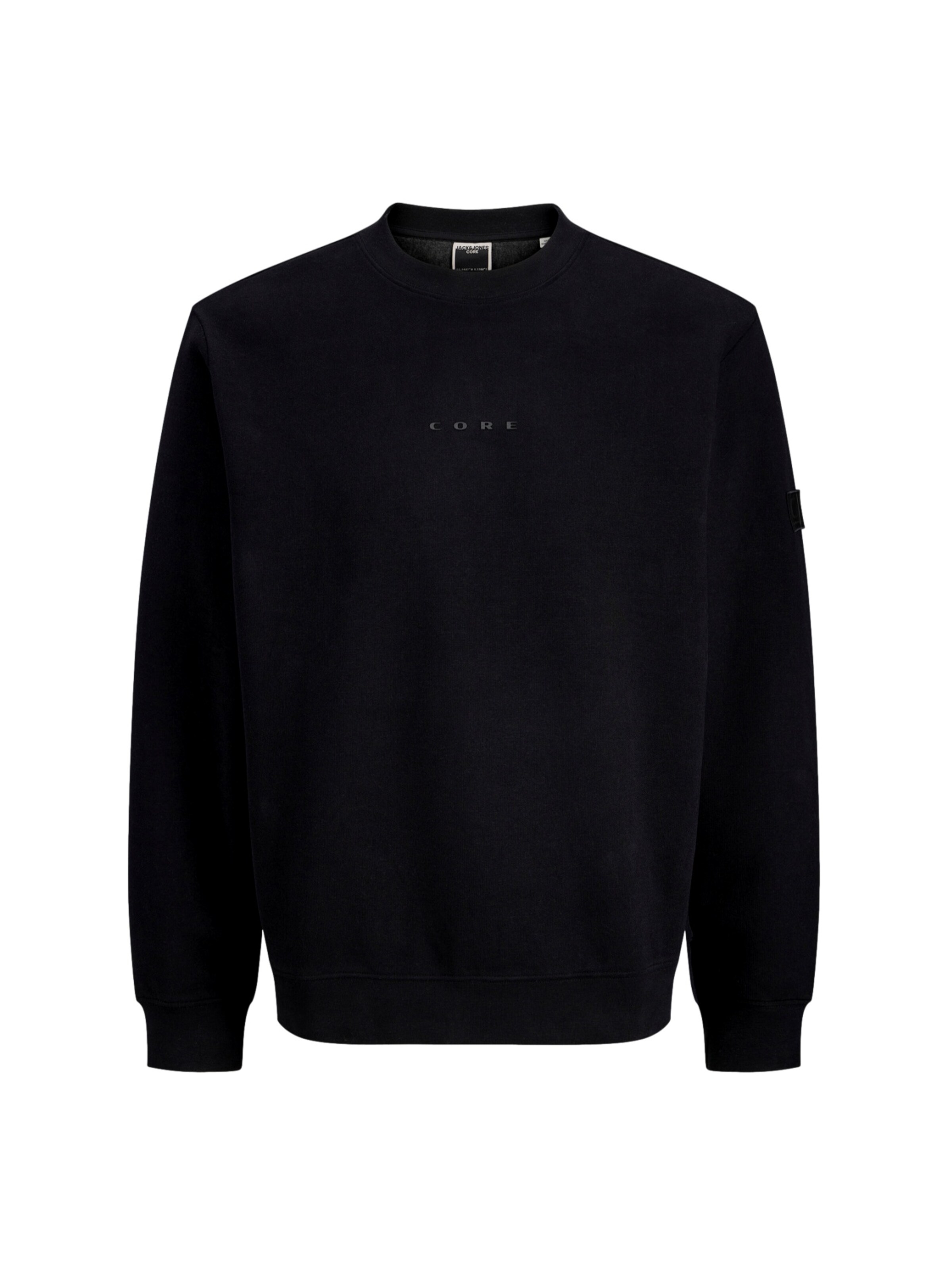 JACK & JONES Majica 'Point' v velikosti L  | črna barva, Prikaz izdelka