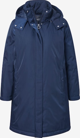 Ulla Popken Functionele jas in Blauw: voorkant