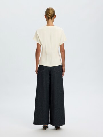 SELECTED Shirt 'SLWERA' in Beige