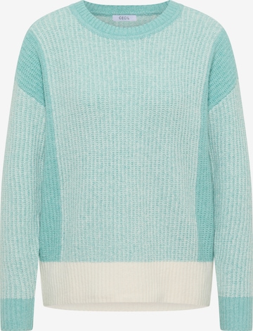 STREET ONE Pullover 'Mouliné' in Blau: Vorderseite
