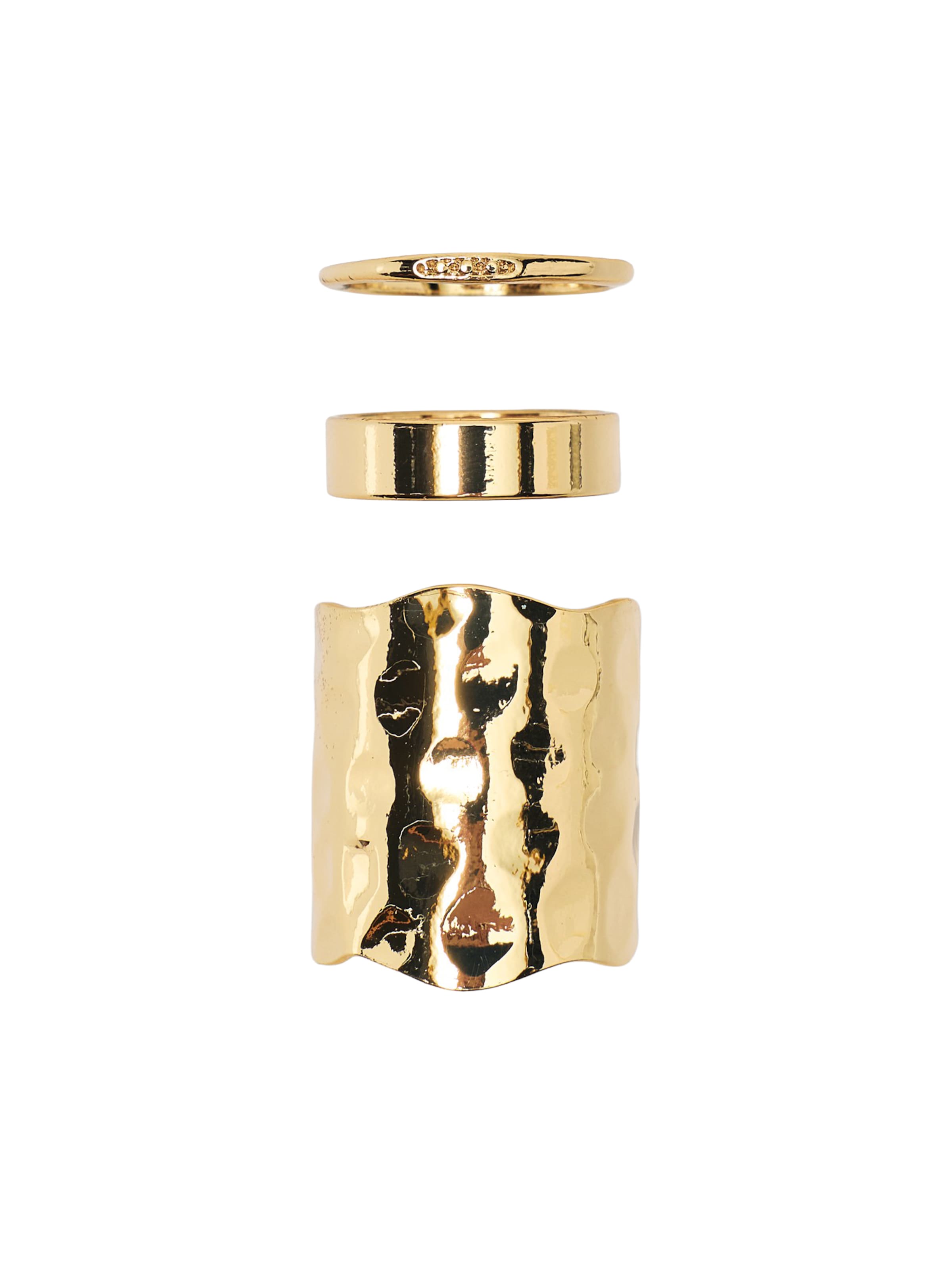 Pull&Bear Ring in 52-53 in gold, Produktansicht