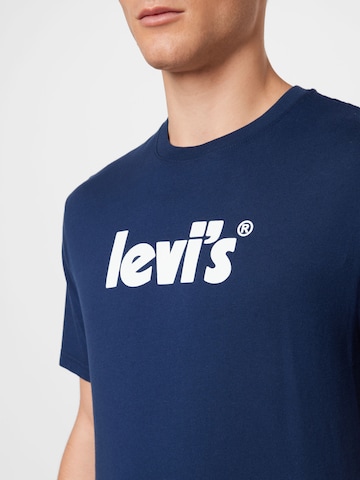 mėlyna LEVI'S ® Marškinėliai 'Relaxed Fit Tee'