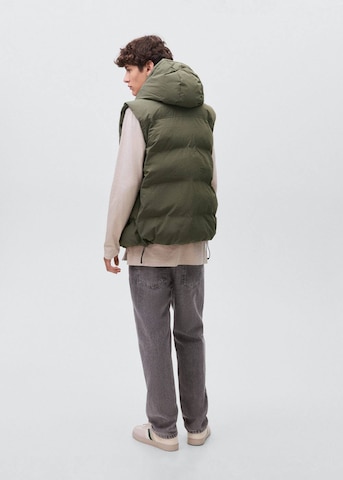 MANGO TEEN Vest in Green