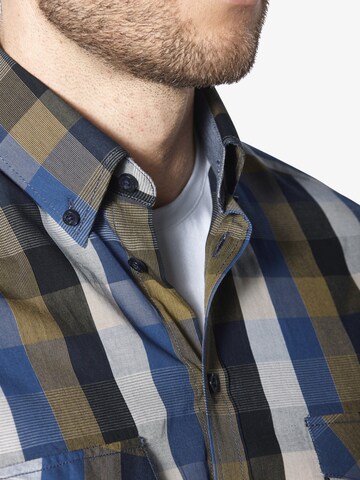 BABISTA Regular fit Button Up Shirt 'Milavetti' in Brown