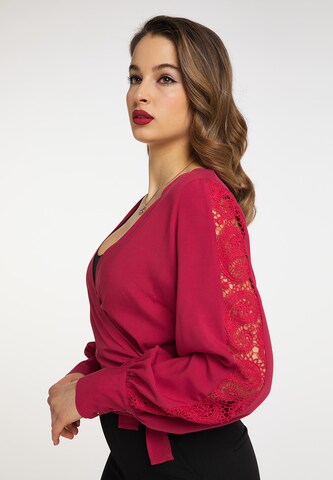 faina Bluse in Rot