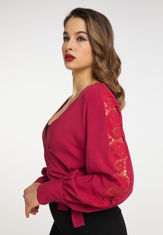 faina Bluse in Rot