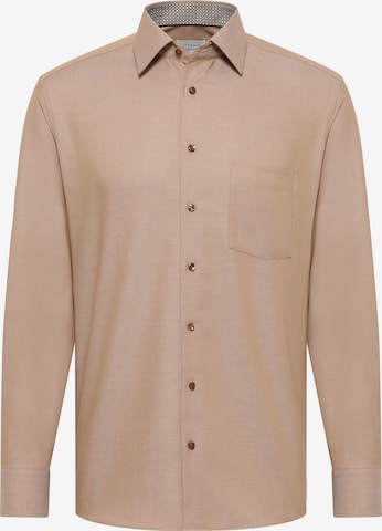 ETERNA Button Up Shirt in Brown: front