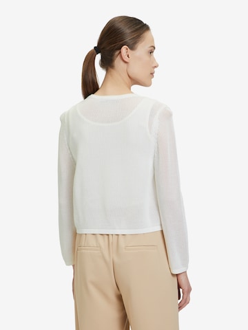 Betty Barclay Knit Cardigan in White