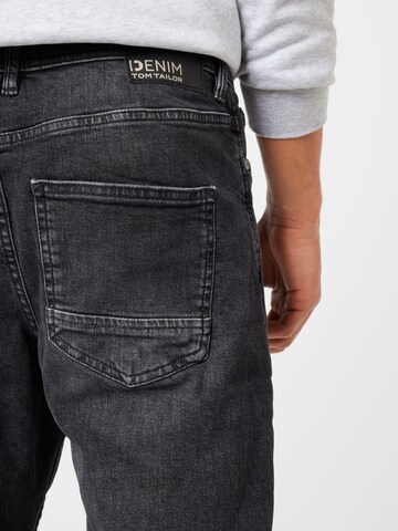 TOM TAILOR DENIM Regular Jeans in Zwart